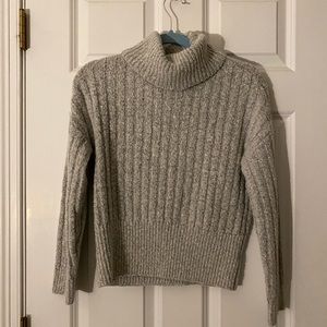 William Rast Heather Grey Turtleneck Sweater. Size S.